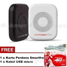 Smartfren Andromax M3S Mifi / Modem Wifi 4GLite - Warna Random + Free Kabel USB + Kartu Perdana Smartfren
