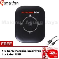 Smartfren Modem MiFi Andromax M3Y - HITAM+ Free Kartu perdana Smartfren Gsm + Free Kabel USB