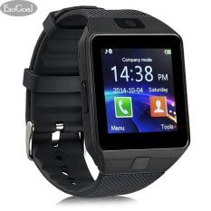 Smartwatch U9 DZ09 - Hitam - Strap Karet