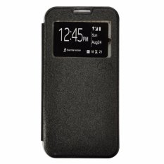 Smile Flip Cover Case Oppo Neo K R831K - Hitam