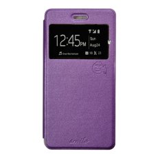 Smile Flip Cover oppo F1 Plus R9 - Ungu
