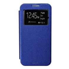 Smile Flip Cover Vivo V5 - Biru Tua