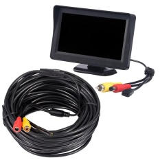 SOBUY Kobwa Industri Video Endoskopi 1000 Cm, 4.3 Inch TFT-LCD Warna LCD Monitor 5 V Mini AV Borescope Inspeksi Ular Cmaera dengan 5.5mm Diameter Waterproof Probe CMOS Kamera-Intl