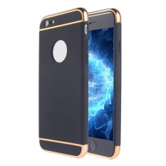 SOBUY Kobwa IPhone 6 S/6 Kasus, 3 In 1 Ultra Tipis Hard Anti-Gores Tahan Guncangan Menyepuh Dgn Listrik Frame dengan Permukaan Permukaan Kasus Grip Yang Bagus untuk Apple IPhone 6 S/6-Intl
