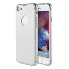 SOBUY Kobwa IPhone 7 Case, 3 In 1 Ultra Tipis Hard Anti-Gores Tahan Guncangan Menyepuh Dgn Listrik Frame dengan Permukaan Permukaan Kasus Grip Yang Bagus untuk Apple IPhone 7-Intl