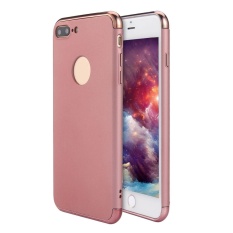 SOBUY Kobwa IPhone 7 Plus Case, 3 In 1 Ultra Tipis Hard Anti-Gores Tahan Guncangan Menyepuh Dgn Listrik Frame dengan Permukaan Permukaan Kasus Grip Yang Bagus untuk Apple IPhone 7 Plus-Intl