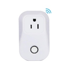 SOBUY WiFi Smart Plug, Remote Control Nirkabel Socket dengan Fungsi Waktu, Bekerja dengan Amazon Alexa dan Beranda Google, Kontrol Perangkat Anda Melalui APLIKASI Di Mana Saja (Steker INGGRIS)-International