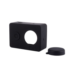 Lembut Silicone Camera Bag Cover Protector untuk Xiaomi untuk Yi Olahraga & Action Kamera Digital Tas Case Aksesoris-Intl