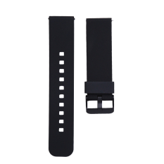 Soft Silicone Replacement Sport Watch Wrist Band Strap untuk Cookoo2 Watch (Hitam)-Intl