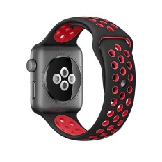 Lembut Silikon Penggantian Jam Tangan Tali Tali Bagian Manset Lengan Kemeja 42 Mm untuk Apple Edition IWatch Nike + Olahraga Jam Tangan Tali Seri 1 dan Seri 2-M