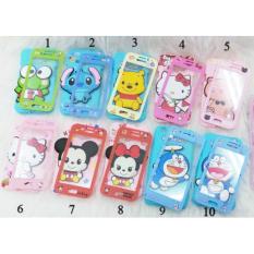 Softcase 3D Boneka Karakter Medium Timbul Free Tempered Glass Semotif Karakter For OPPO F5 - ABS