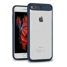 Softcase Auto Fokus Transparant Ultimate iPhone 7 - Navy
