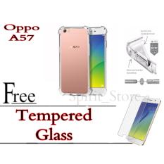 Softcase Case AntiCrack For Vivo A57 Free Tempered Glass Oppo A57 Spirit_Store