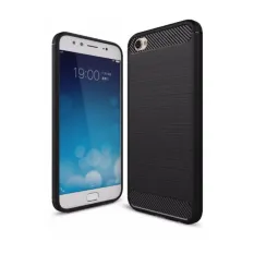 Softcase Elegan Terbaik shockproof hHybrid Back Case for Vivo V5 - Black