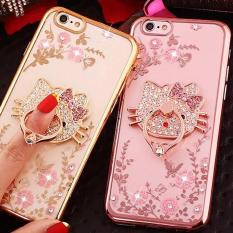 Softcase Flower Swarovsky Samsung Galaxy J1 Ace