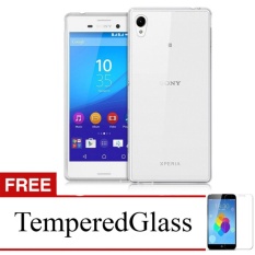 Softcase for Sony Xperia Z3 / D6603 - Clear + Gratis Tempered Glass - Ultra Thin
