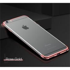 Softcase Neon Bening Iphone 6 / 6S Case Silicon Casing List Warna - ROSE GOLD