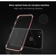 Softcase Neon Light Iphone 7 Case Silicon Casing List Warna - ROSE GOLD