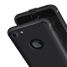 Softcase Slim Silicon Iphone 7 Soft Case Casing Karet Back Cover - BLACK