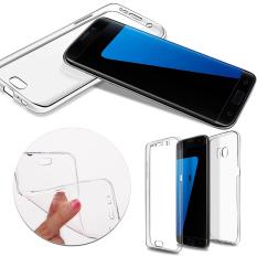 SOFTCASE ULTRA THIN CASE DEPAN BELAKANG 360 FOR SAMSUNG S7 EDGE