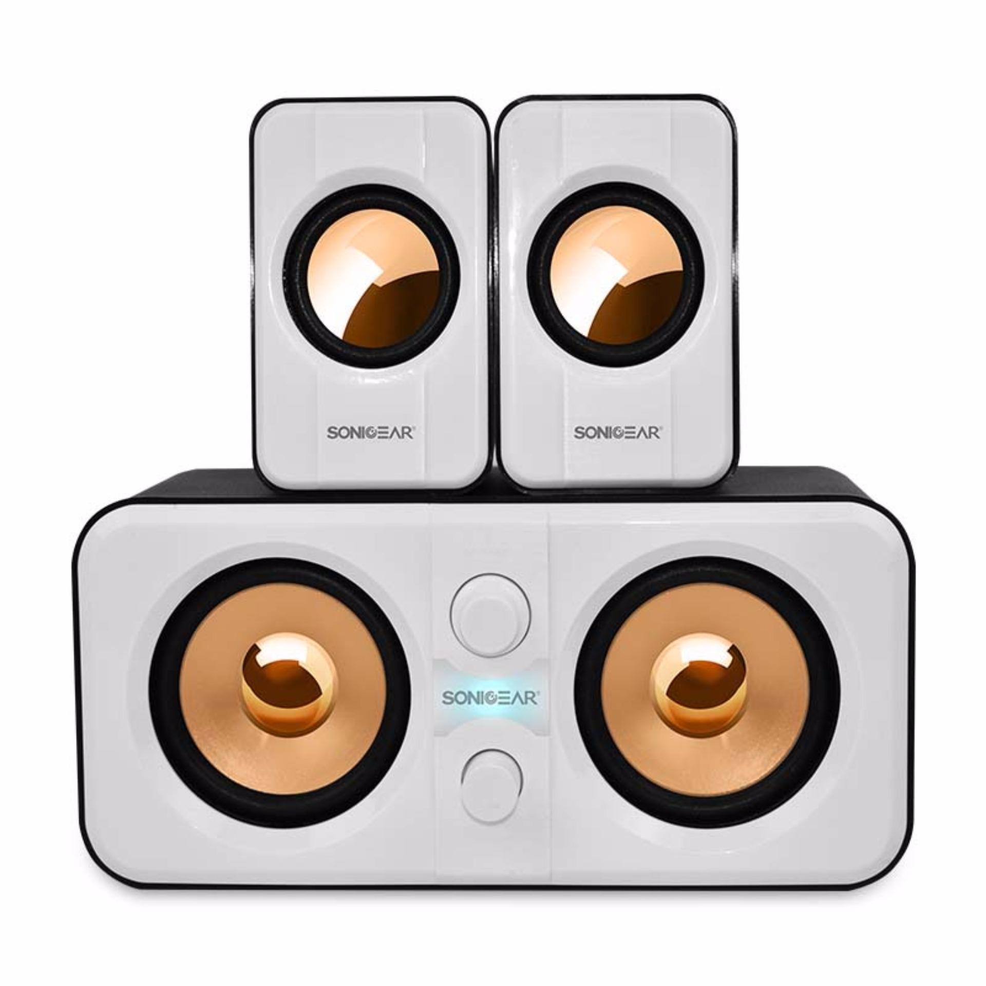 SONICGEAR Morro 2200 2.2 Multimedia Speaker - White