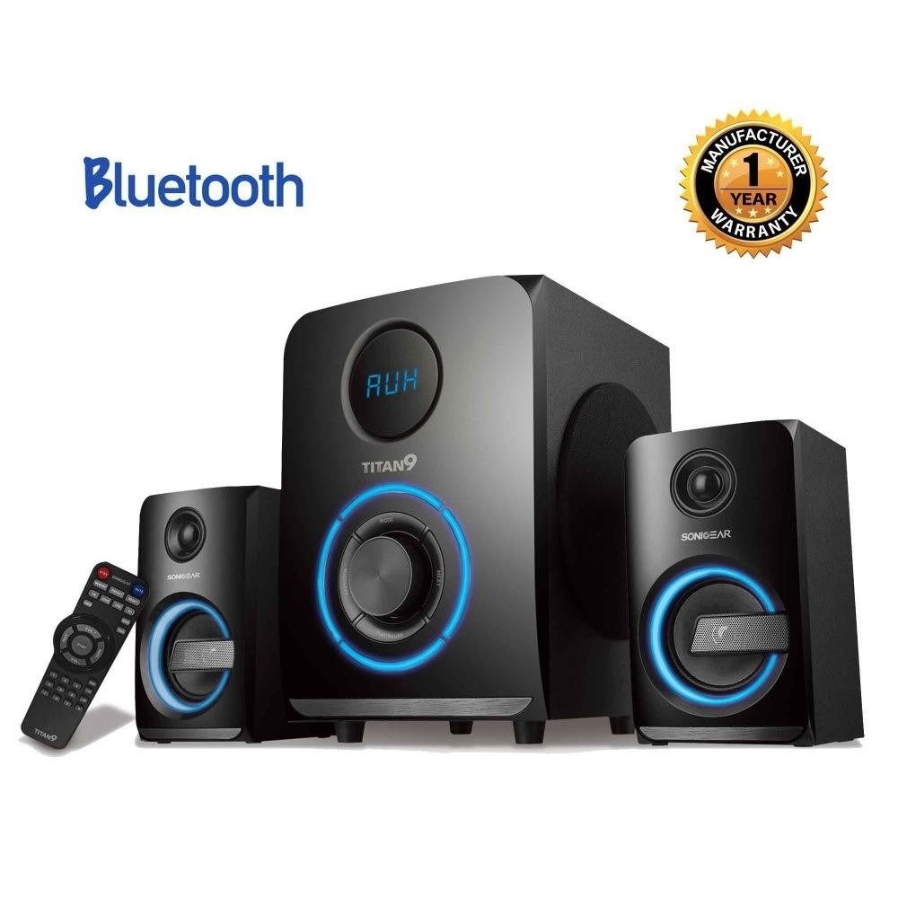 SonicGear Titan 9 BTMI (Bluetooth, Aux, USB, Radio, Memory Slot, Remote)