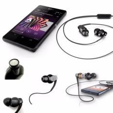 Sony 3.5mm Handsfree Headset Xperia Stereo MH-EX300AP Original - HItam