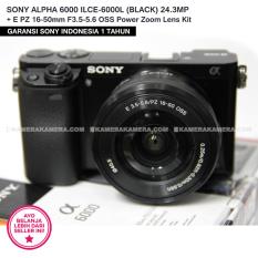 SONY ALPHA 6000 ILCE-6000L (BLACK) 24.3MP + E PZ 16-50mm F3.5-5.6 OSS Power Zoom Lens Kit