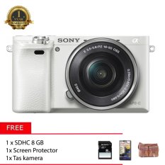 Sony Alpha A5100 Kit 16-50mm + Free Memory 8gb + Tas Kamera + screen protector
