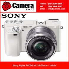Sony Alpha A6000 Kit 16-50mm Kamera mirrorless - White