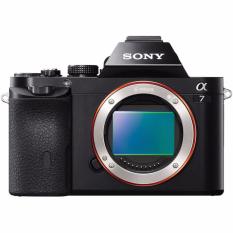 SONY Alpha A7 Digital Kamera Mirrorless + Sony FE 50mm f 1.8 - Hitam