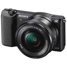 Sony Alpha ILCE-5100L - 24.3 MP - Hitam