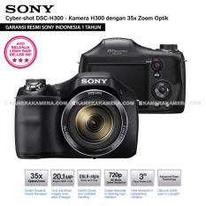 SONY Cyber-shot DSC-H300 Digital Camera H300 (Resmi Sony) 20.1MP 35x Zoom