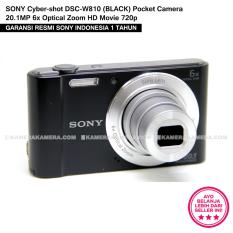 SONY Cyber-shot DSC-W810 (BLACK) Pocket Camera 20.1MP 6x Optical Zoom HD Movie 720p