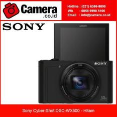 Sony Cyber-Shot DSC-WX500 - Hitam Kamera Pocket
