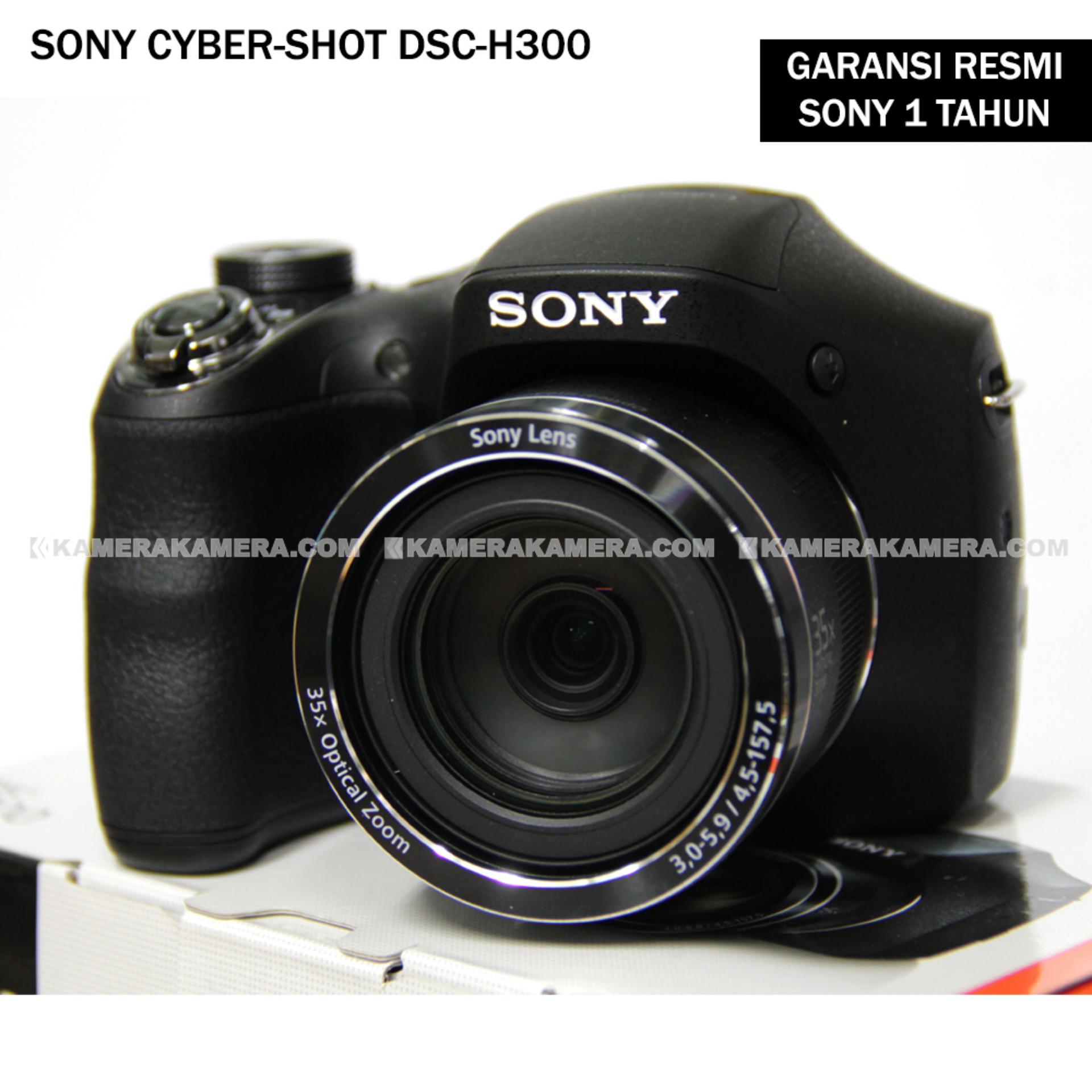 SONY DSC-H300 20.1MP Cyber-shot Digital Camera (Garansi Resmi)