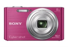 Sony DSC-W730/P 16.1 MP Digital Kamera dengan 2.7 Inci LCD (Merah Muda)-Internasional