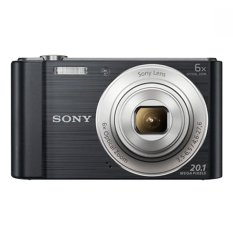 Sony DSC-W810 - 20.1 MP - 6x Optical Zoom - Hitam