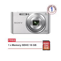 Sony Dsc-W830 Free Memory 16 GB (Hitam)