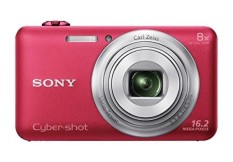 Sony DSC-WX80/R 16 Mp Kamera Digital dengan 2.7 Inci LCD (Merah)-Internasional