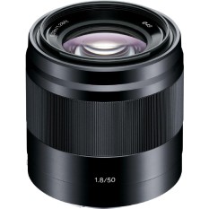 Lensa Sony E 50mm F1.8 OSS / Lensa Fix 50mm / Lensa Potrait / Lensa SEL50F18 - Hitam