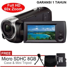Sony Handycam HDR-CX405 Full HD - Gratis MicroSD 8GB + Tas + Tripod