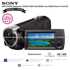 SONY HDR-CX405 Handycam CX405 9.2MP with ZEISS Lens CMOS Exmor R Full HD (Garansi 1th)