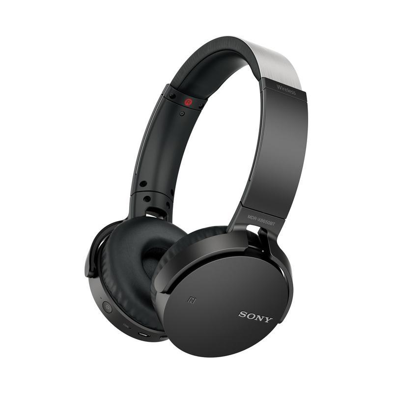 Sony Headphones Bluetooth MDR-XB650BT Extra Bass Hitam Lazada