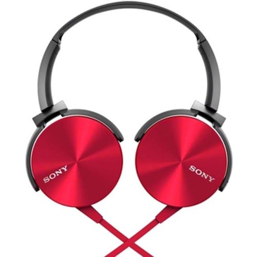 Sony MDR-XB450AP Headphone Extra Bass Headset Merah