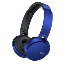 Sony Original MDR-XB650BT / MDR XB650BT / MDRXB650BT Blue EXTRA BASS Wireless Bluetooth Headphones with Mic - headset warna Biru , garansi resmi Sony Indonesia 1 tahun