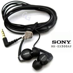 SONY MH-EX-300AP new color white Handfree // Earphone Stereo 3.5mm Black - Original