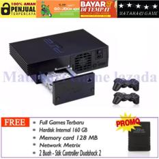 Sony Playstation 2 Fat Network - HDD Internal 160GB Ref