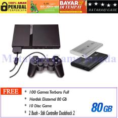 Sony Playstation 2 Slim Seri 7 HDD80GB - Grade A