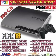 Sony Playstation 3/Ps3/Ps 3 Slim 500 Gb Ofw Hitam